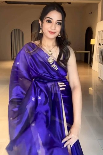 Bridal designer silk saree - silk,