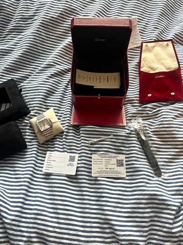 Cartier santos large wssa0029 - santos,