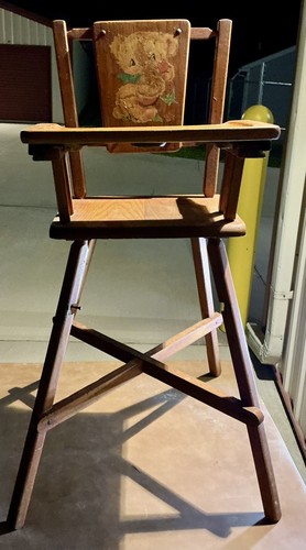 Vintage 1950 wooden child s - 1950's,