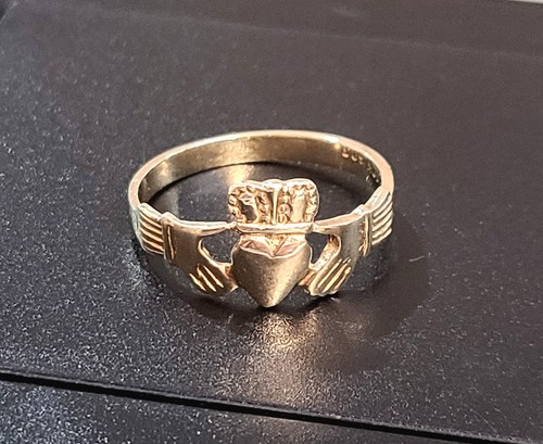 10k yellow gold vintage irish - yellow,