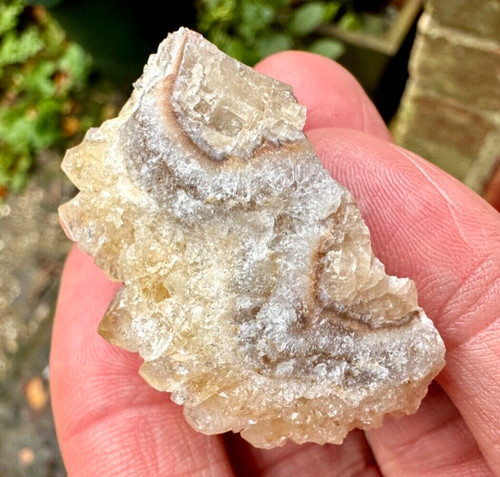 Citrine banded chalcedony - citrine,