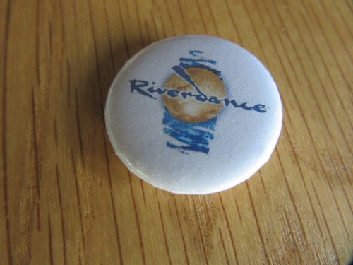 Riverdance pin badge irish - riverdance,