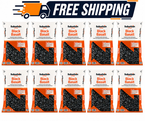 Black basalt decorative - basalt,