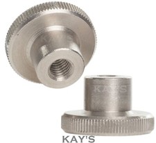 KNURLED THUMB NUTS THICK TYPE HAND GRIPS M2 M2.5 M3 M4 M5 M6 M8 M10 STAINLESS