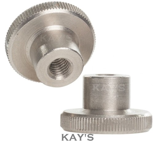Knurled thumb nuts thick type - knurled,