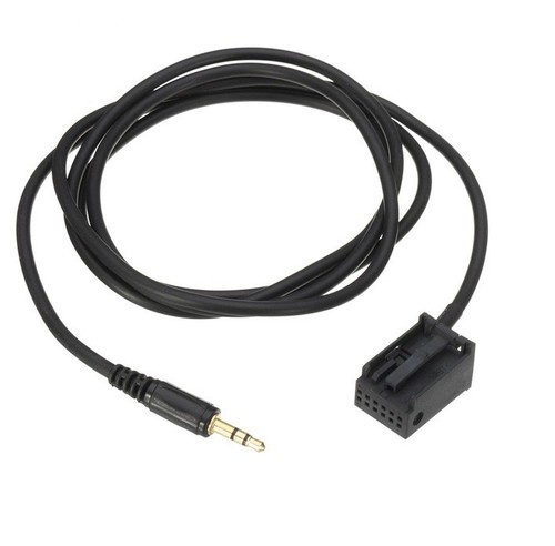 Aux input adapter cable - aux,