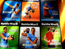 KettleWorx 6 workout DVDS-UK