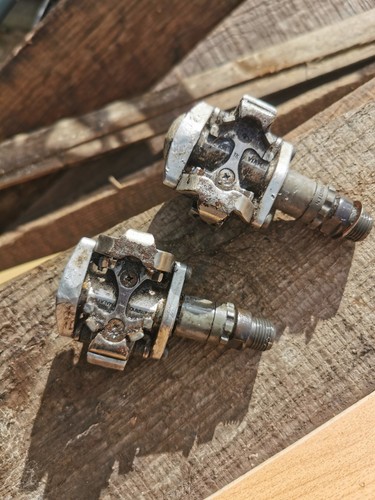 Vintage shimano clip pedals - vintage,