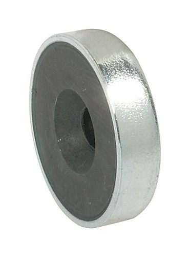 Flat pull magnet 25mm - -, screw