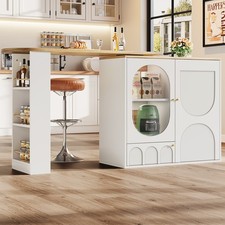 Kitchen Island w/ Rotating