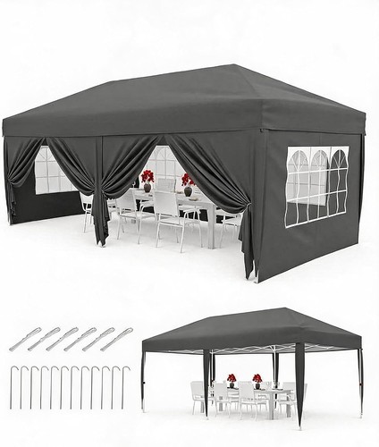 3x6m pop gazebo heavy - 3x6m,