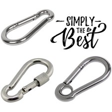 Heavy Duty Carabiner Clips –