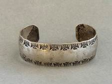 Vintage Navajo Sterling Silver