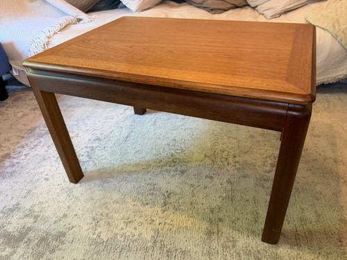 Vintage plan teak coffee - plan,