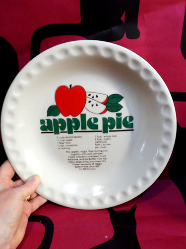 Vintage apple pie recipe - apple,