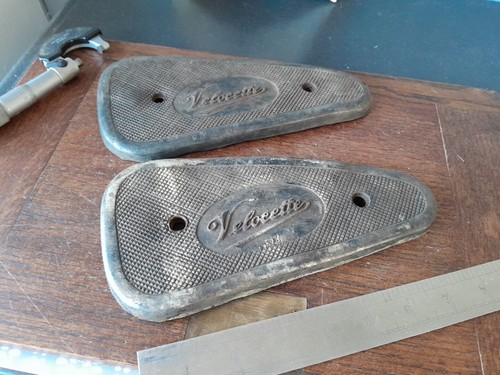 Vintage velocette rubber - ,