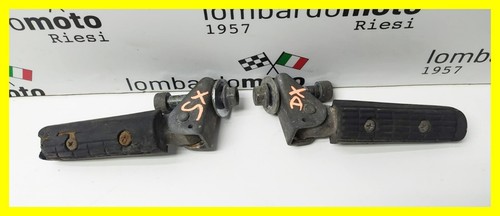 Pair footpegs footrest rear - pair,