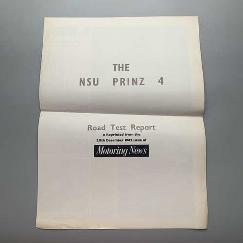 Nsu prinz 1962 motoring - nsu, 4