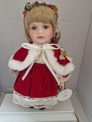 Leonardo porcelain doll - porcelain, holly