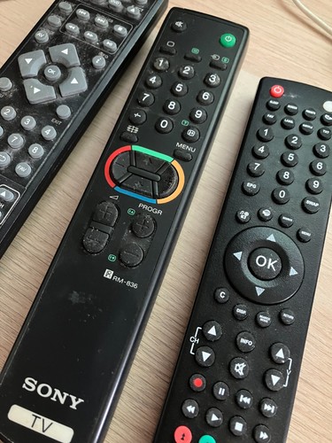 Remote controls sony jvc - tv,
