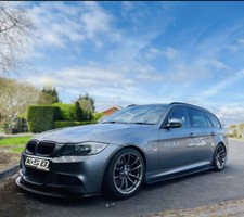 BMW E90/E91 M-Sport LCI (08-11) Front Splitter, Side Extensions & Rear Splitters