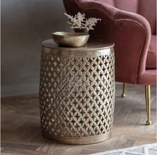Gallery Home Gold Side Table