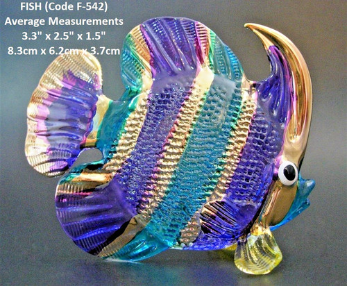 Coloured glass fish - fish, beautiful