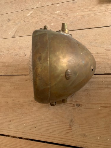 Brass vintage motorcycle - m.l.,