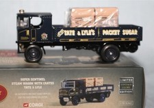 CORGI CLASSICS 80001 SUPER SENTINEL STEAM WAGON TATE & LYLE LTD EDITION NEW