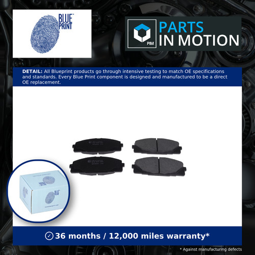 Brake pads set fits - brake,