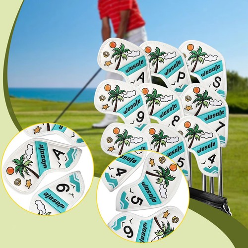 Golf iron head covers - golf,