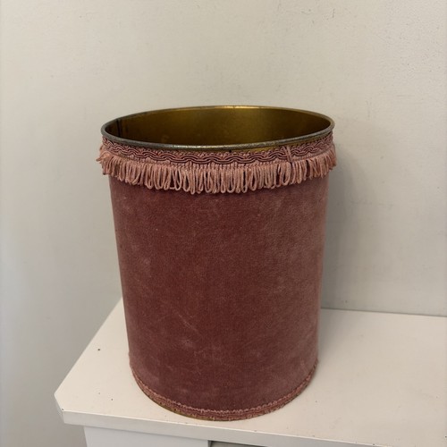Vintage pink velvet waste - pink,