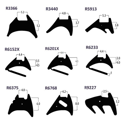 Wedge gasket sample pack - wedge,