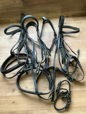 Approx 1.7kg  Scrap Leather Bridles Pieces (A)