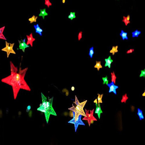 100 led solar string lights - led,