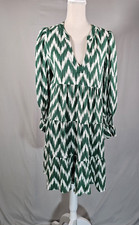 Pomander Place Green Ikat