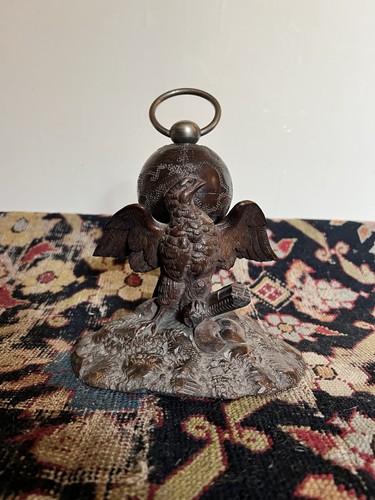 Antique black forest eagle - black,