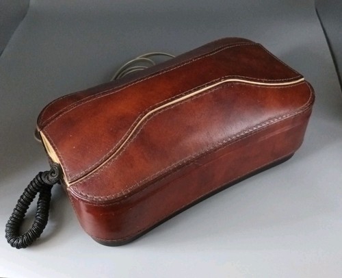 Vintage leather rotary - vintage, dial