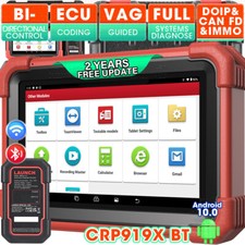 2025 LAUNCH X431 CRP919X BT PRO Strumento Diagnostica Tutti Sistemi Codifica ECU