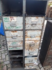 vintage filing cabinet metal