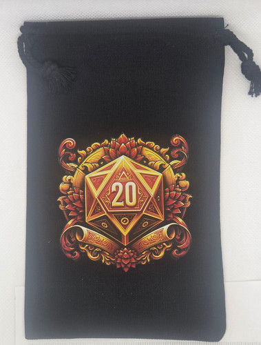 Dnd dice bag - dnd, draw