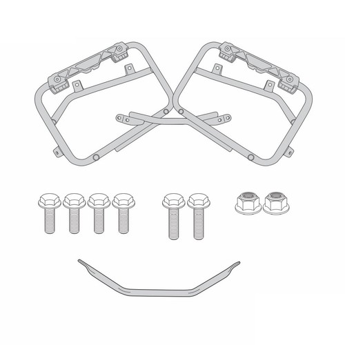Side luggage rack for - luggage,