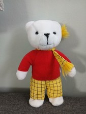 Vintage Rupert The Bear Soft Plush Toy 1992 Golden Bear Walking Finger Puppet