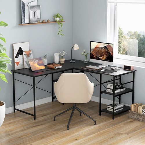 Shaped corner computer desk - l-shaped,