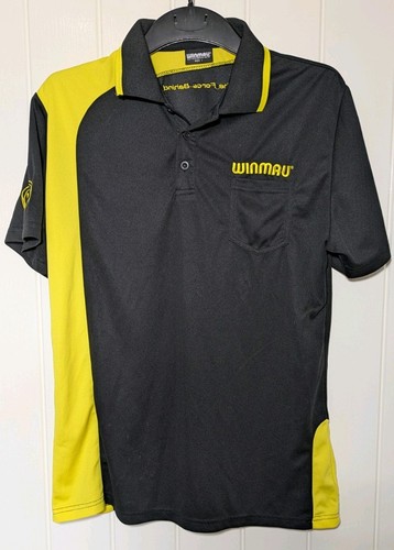 Winmau darts shirt black and - darts,
