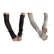 Japanese Stimulated Gloves Soft Lace Materi Flexible Daily Wear