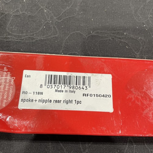Fulcrum 118n rear - r0-118n,