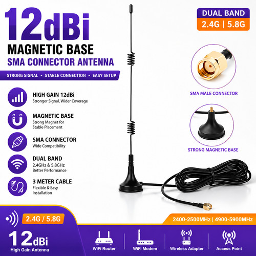 Dab digital aerial car radio - aerial,
