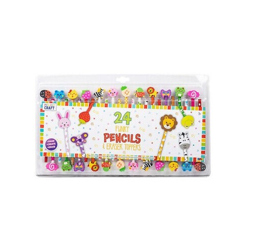 Set funky pencils - set, 24