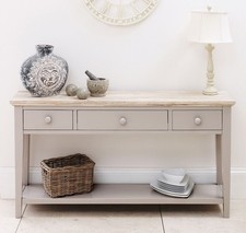 FLORENCE Console Table, Stunning kitchen hallway console table in truffle colour